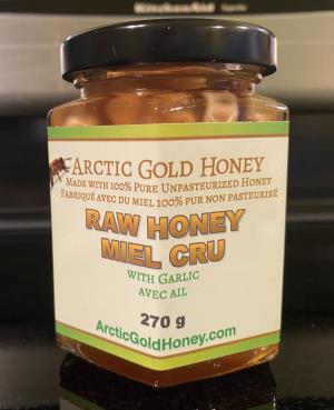 Raw Garlic Honey