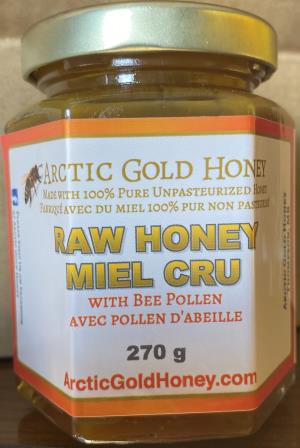 Raw Honey with Bee Pollen